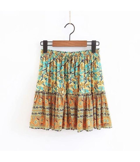 Boho Hippie Gypsy Print Skirt or Blouse or set