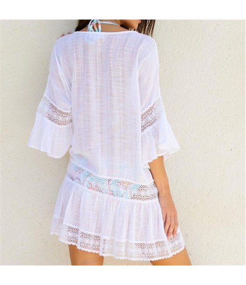 Bamboo Cotton Vintage Beach Dress