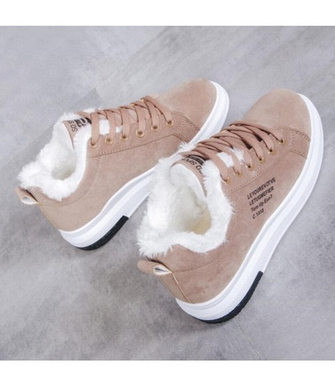 Cotton Female Thick-Soled Warm Snow Boot