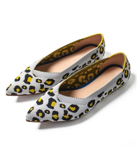 Leopard Print Shoes Casual Single Shoes