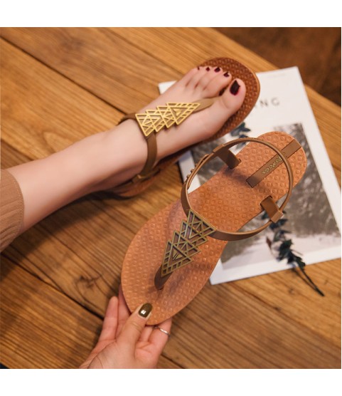 Bohemian Flat Beach Gladiator Sandals