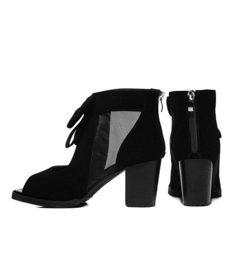 fashion butterfly-knot comfortable zipper sandals