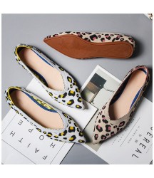 Leopard Print Shoes Casual Single Shoes