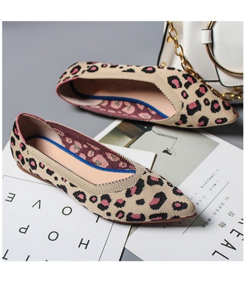 Leopard Print Shoes Casual Single Shoes