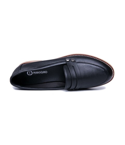 Autumn Casual Women Flats Shoes Slip On Moccasin Shoes