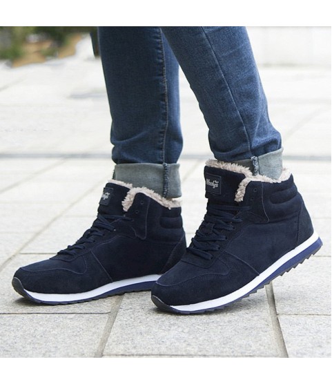 Ankle Boots Casual Booties Warm Sneakers
