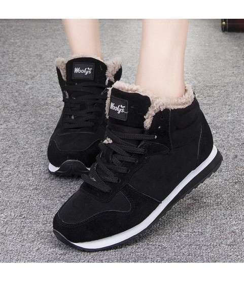 Ankle Boots Casual Booties Warm Sneakers