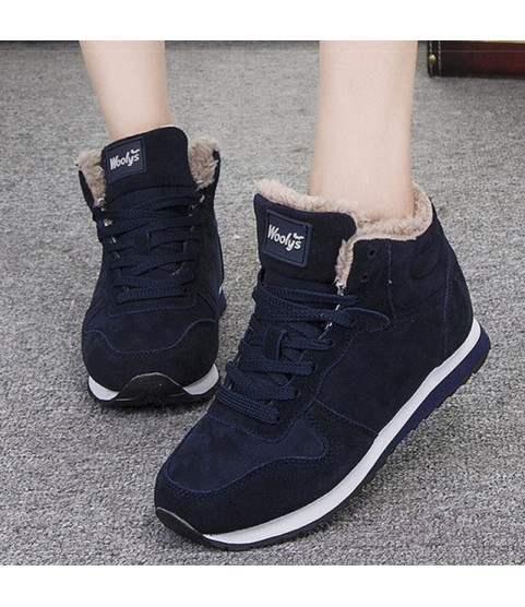 Ankle Boots Casual Booties Warm Sneakers