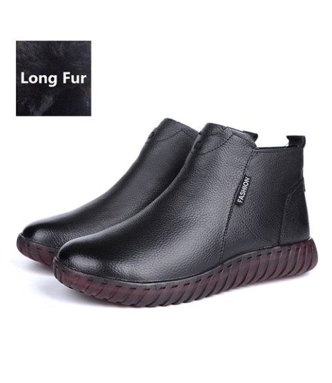 Vintage Handmade Genuine Leather Women Ankle Boots