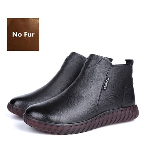 Vintage Handmade Genuine Leather Women Ankle Boots