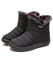 Warm Female Waterproof Padded Ankle Boots