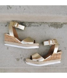 PU Leather Ankle Buckle Strap Sandals Shoes Ladies Peep Toes