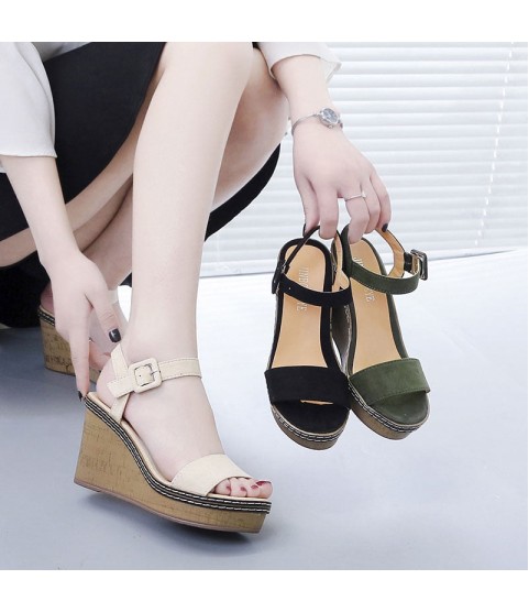 Platform Sandals Summer Wedges Casual Open Toe Heels