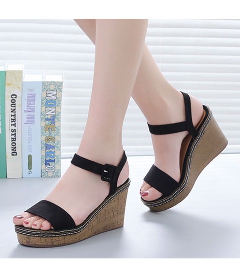 Platform Sandals Summer Wedges Casual Open Toe Heels