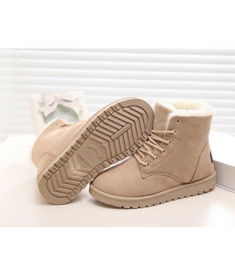 Fashion Snow Winter Boots Warm Fur Ankle Boots