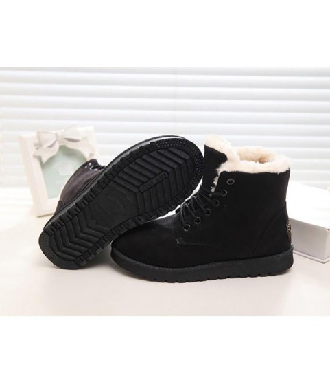 Fashion Snow Winter Boots Warm Fur Ankle Boots
