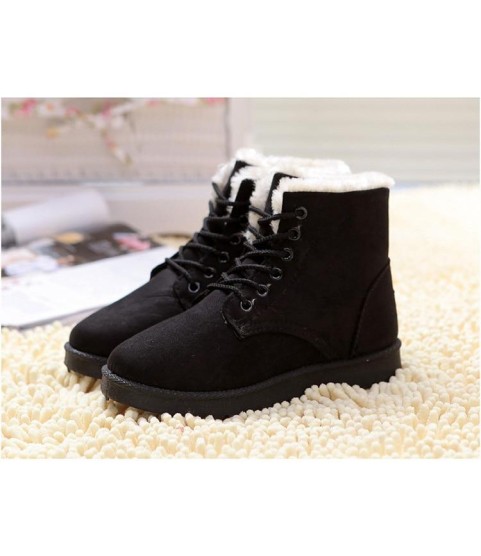 Fashion Snow Winter Boots Warm Fur Ankle Boots