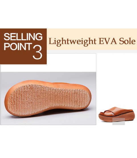 Sandals Soft Wedges Shoes Platform Casual