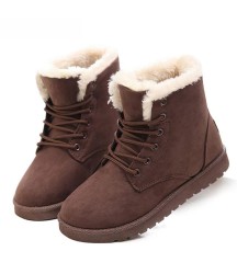 Fashion Snow Winter Boots Warm Fur Ankle Boots