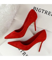Women Pumps Fashion 9cm High HeelsCasual Pointed Toe