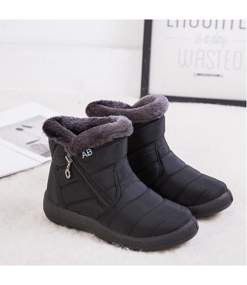 Waterproof Snow Plush Winter Warm Ankle Winter Shoes