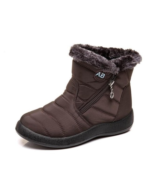 Waterproof Snow Plush Winter Warm Ankle Winter Shoes