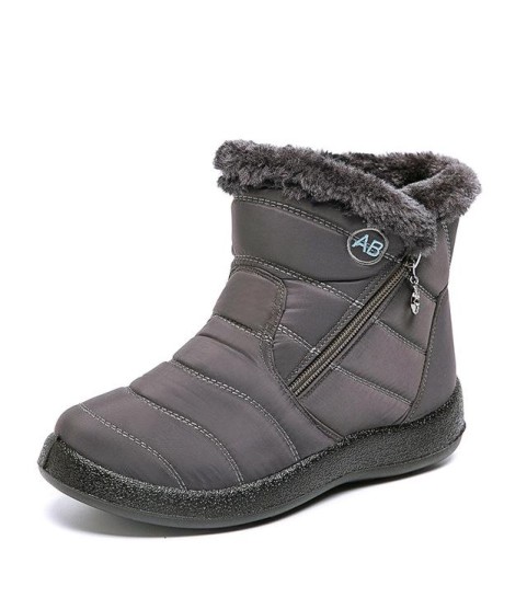 Waterproof Snow Plush Winter Warm Ankle Winter Shoes