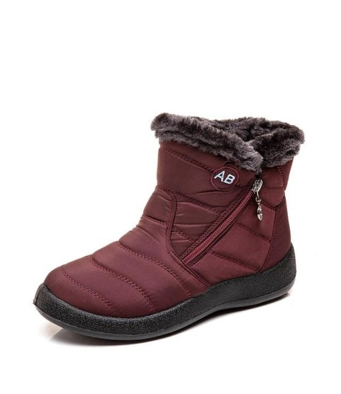 Waterproof Snow Plush Winter Warm Ankle Winter Shoes