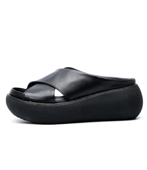 Sandals Soft Wedges Shoes Platform Casual