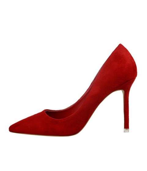 Women Pumps Fashion 9cm High HeelsCasual Pointed Toe