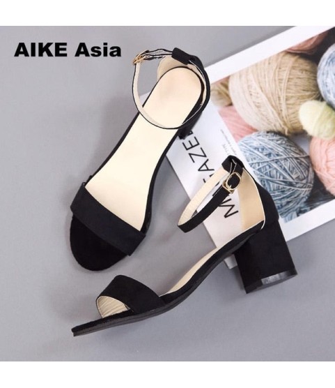 Summer Pumps Dress High Heels Boat Peep Toe Shoes