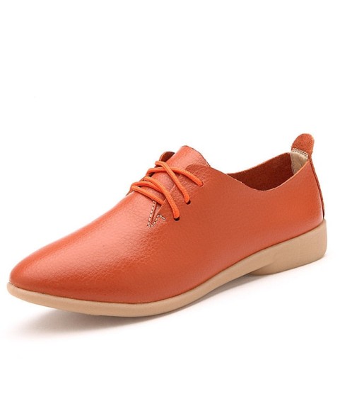 Genuine Leather Flats Fashion Casual Driving Loafers Moccasins Shoes