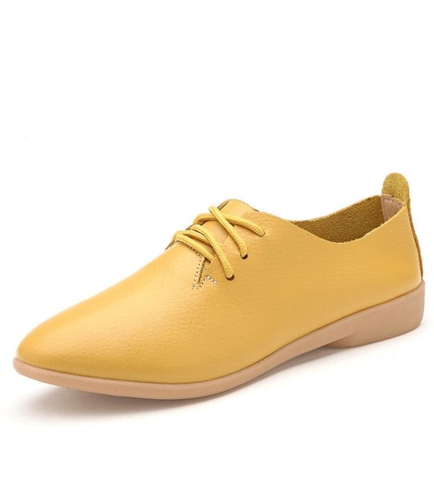 Genuine Leather Flats Fashion Casual Driving Loafers Moccasins Shoes