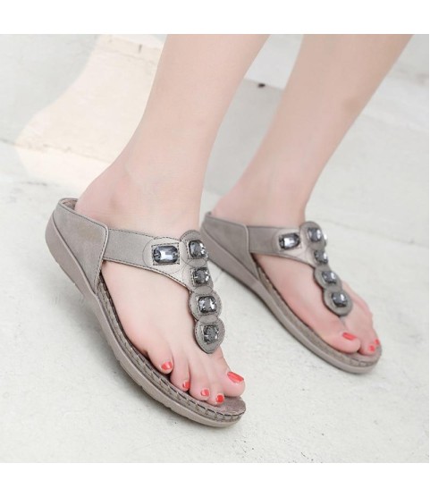 Summer Casual Flat Beach Slipper Flip Flop Sandals