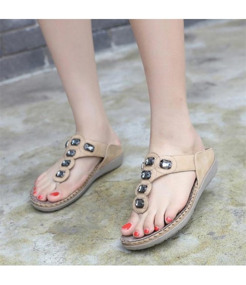 Summer Casual Flat Beach Slipper Flip Flop Sandals