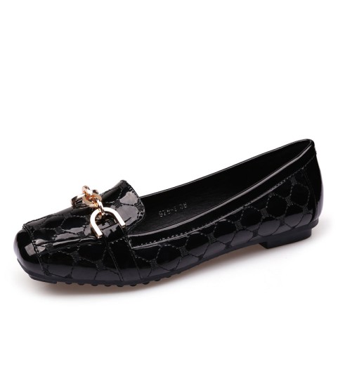 Soft Bottom Square Toe Striking Boat Shoes