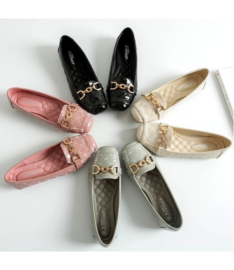 Soft Bottom Square Toe Striking Boat Shoes