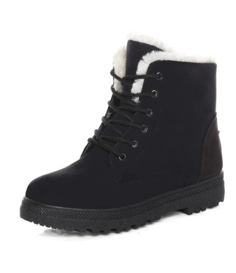 Women Snow Warm Plush Insole Winter Ankle Boots