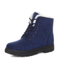 Women Snow Warm Plush Insole Winter Ankle Boots