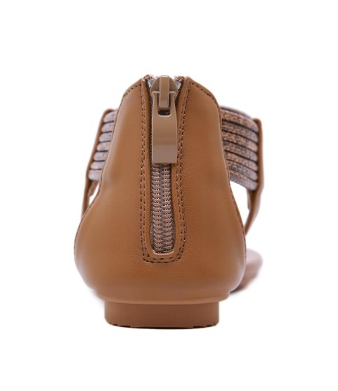 Flat Retro Gladiator Sandals  Boho Bohemia Beach Strap Sandals