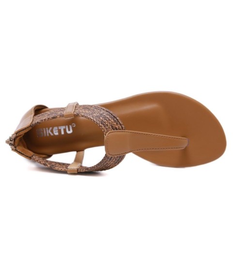 Flat Retro Gladiator Sandals  Boho Bohemia Beach Strap Sandals