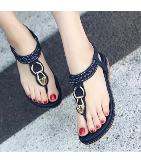Hot sales bohemia wedge sandals
