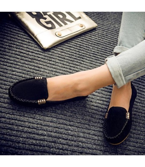 Loafers Candy Color Slip on Flat Shoes