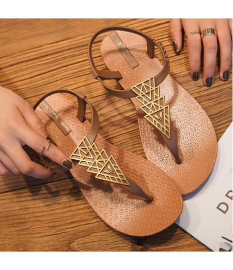 Bohemian Flat Beach Gladiator Sandals