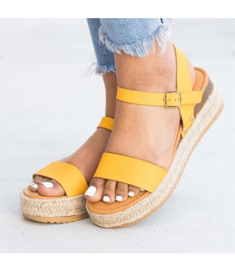 Wedges High Heels Chaussures Platform Sandals