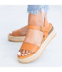 Wedges High Heels Chaussures Platform Sandals