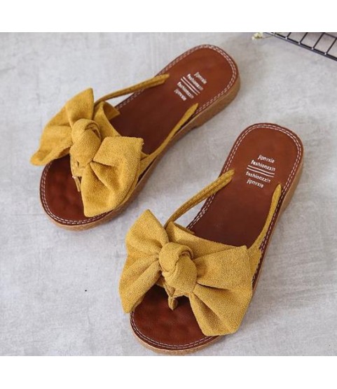 Flat  beaded fashion low slope slippers Sandals